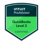 Intuit ProAdvisor QuickBooks Level 2 Certified badge